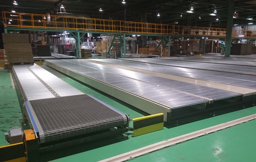 自動搬送ライン フィーダー自動シート投入ライン01