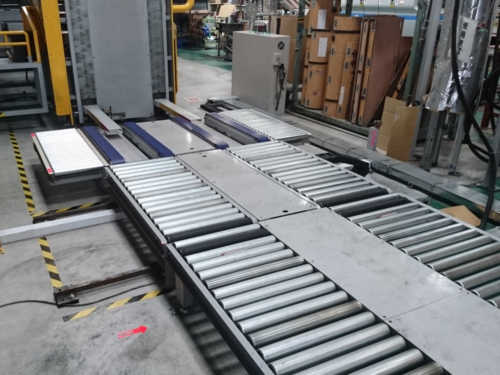 自動搬送ライン フィーダー自動シート投入ライン02